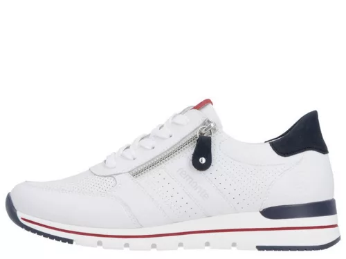Remonte R6705 82 divatos fűzős lyukacsos sneaker