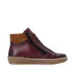 Remonte TEX D0772 37 divatos, vízálló női fűzős bőr magassárú sneaker