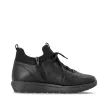 Remonte D2V06 00 modern, cipzáras női bőr magasszárú sneaker

