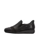 Rieker TEX 44296 25 vízálló női bebújós bőr slip-on félcipő