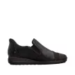 Rieker TEX 44296 25 vízálló női bebújós bőr slip-on félcipő