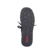 Rieker TEX L7701 00 vízálló női fűzős telitalpú bőr bokacipő