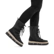 Rieker TEX Y6380 00 divatos, sportos női vízálló csizma