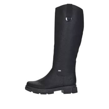    Rieker TEX Y7190 00 női csizma, divatos, platformos, vízálló