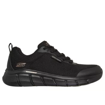   Skechers  BOBS 117351 BBK vízlepergető női fűzős félcipő