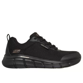  Skechers  BOBS 117351 BBK vízlepergető női fűzős félcipő