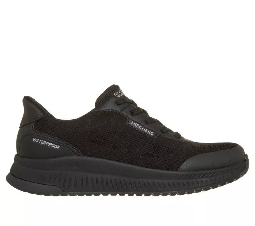 Skechers Slip-ins 117744 BBK divatos női vízlepergető fűzős sneaker