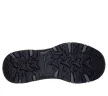 Skechers 167882 BLK női bőr bokacsizma, fűzős, vízlepergető, meleg