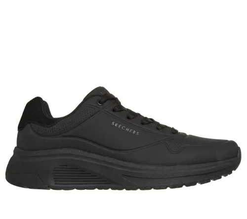 Skechers UNO 183530 BBK fűzős férfi sportcipő