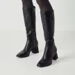 Tamaris 25544 47001 elegáns női bőr hosszúszárú csizma