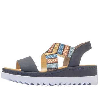 Rieker V44G8 14 sikkes női szandál