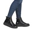 Rieker Revolution W2661 01 sikkes női bokacipő