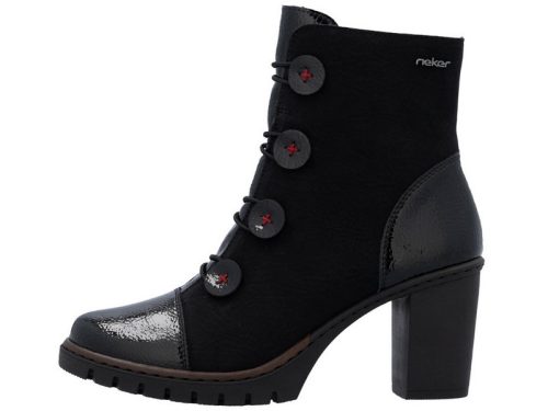 Rieker Y2576 00 sikkes női bokacsizma